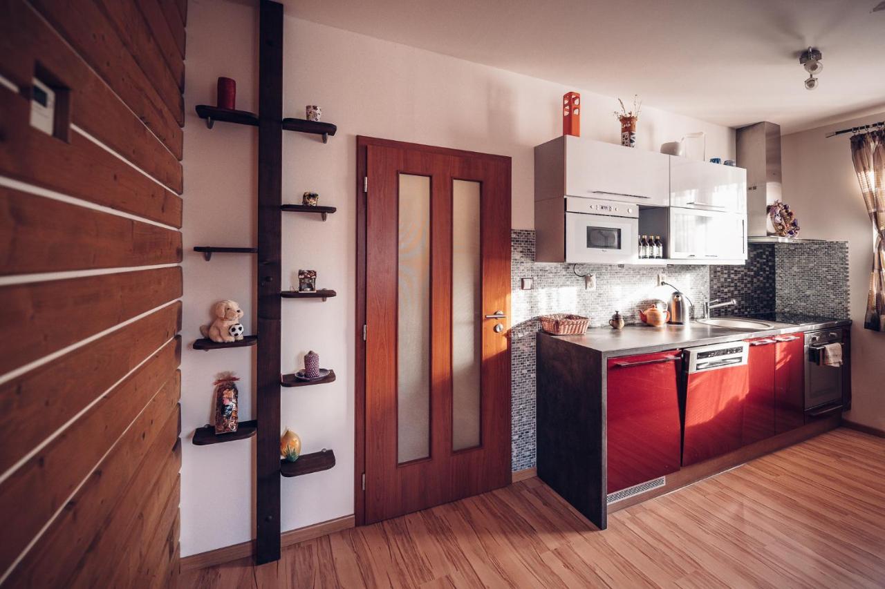 Apartmány Domino Zelezna Ruda Exterior foto