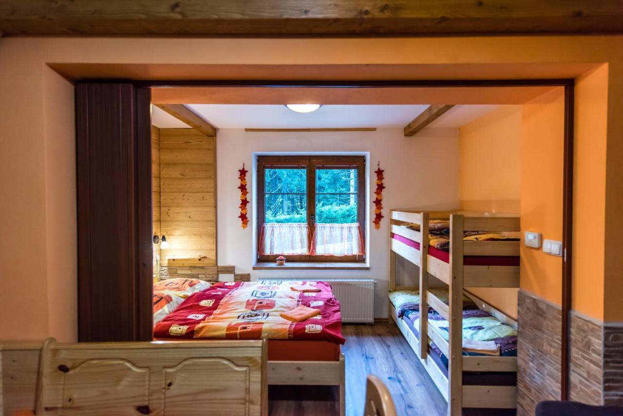 Apartmány Domino Zelezna Ruda Exterior foto