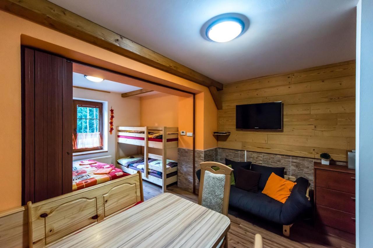 Apartmány Domino Zelezna Ruda Exterior foto