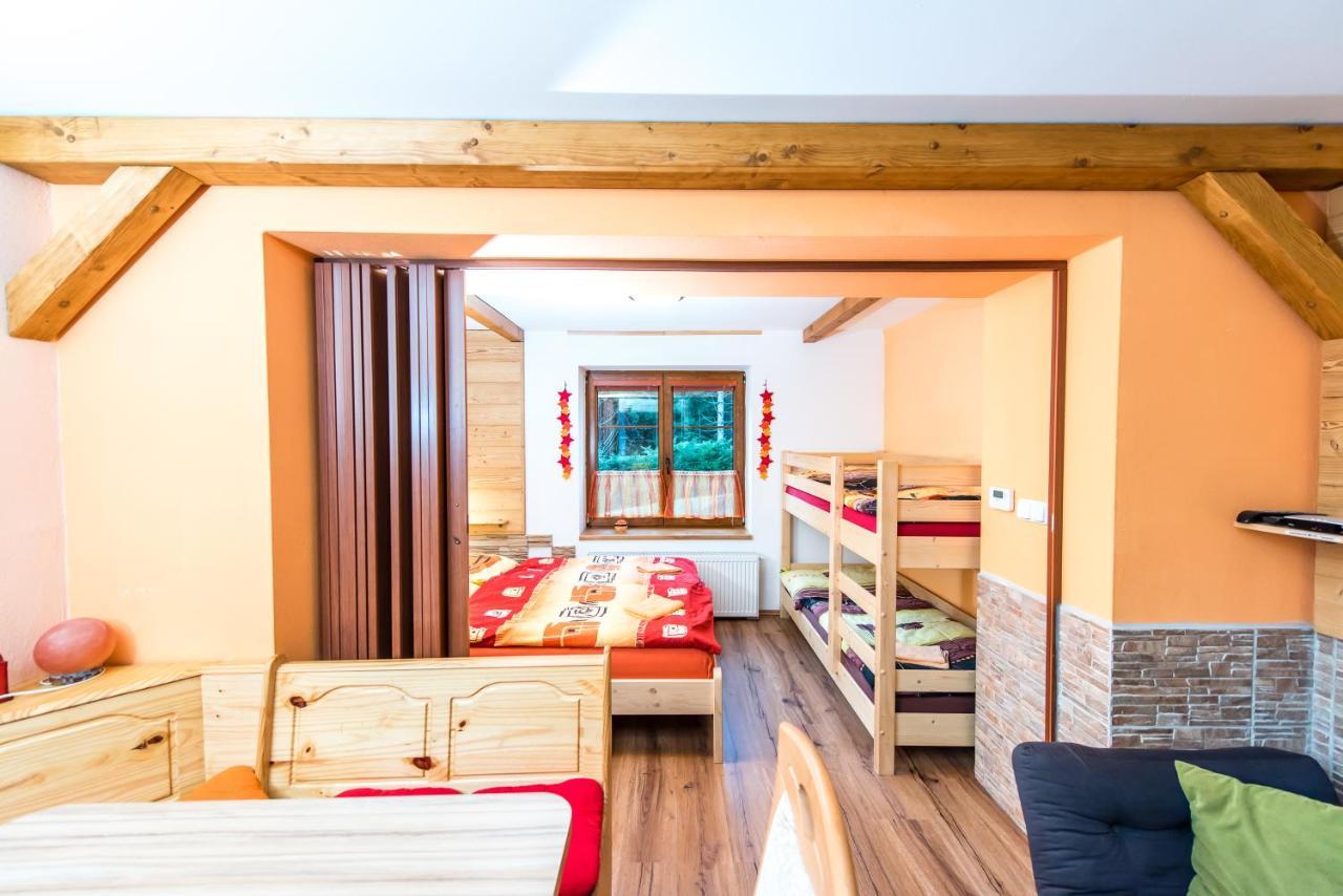 Apartmány Domino Zelezna Ruda Exterior foto